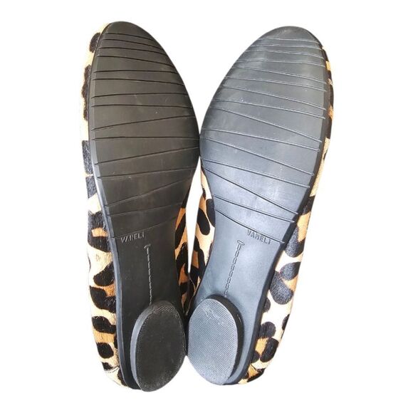 VANELI Leopard Pony Hair Ballet Flats - Size 8S - Picture 5 of 7